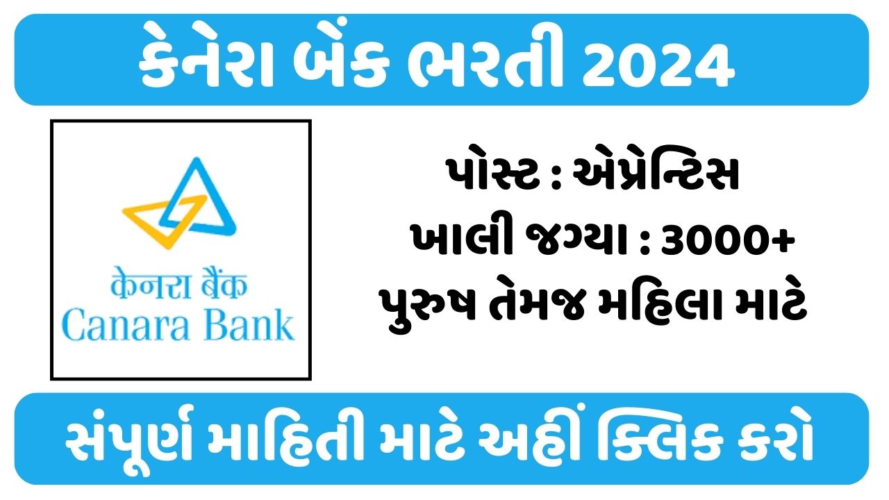 Canara Bank Recruitment 2024